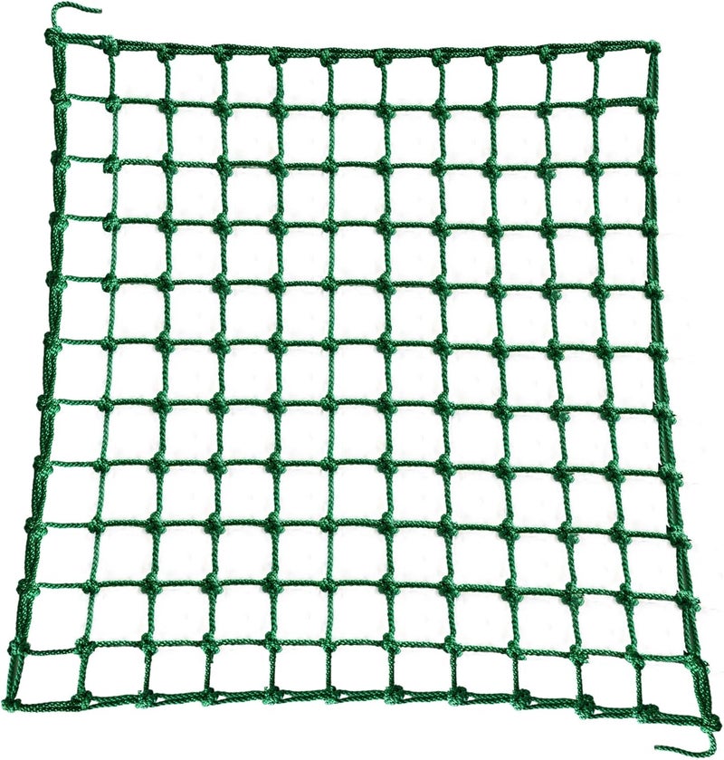 NBLOVE Outdoor & Indoor Premium Climbing Net - 8 Sizes Polyester Fiber. Easy Install with Extras. Handcrafted & Practical. Ideal Gift. (5ft x 5ft) - Image 1